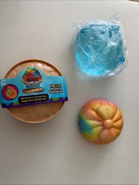 Mystery Dumpling Rainbow Squishy Toy - Multicolor